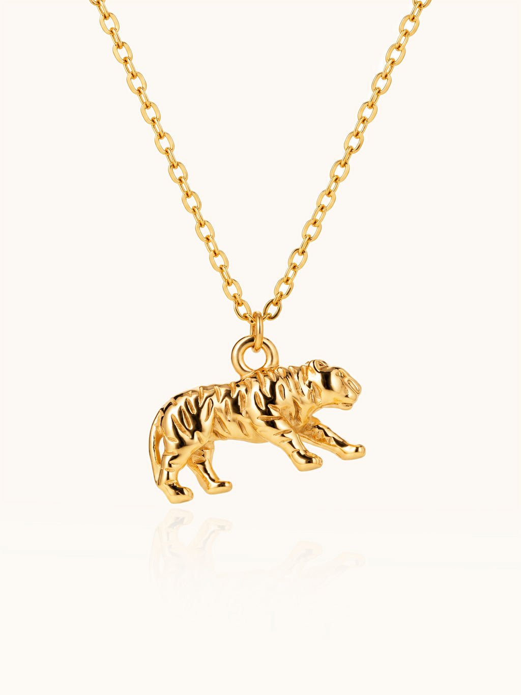 Tiger Halskette Gold - Dorose | Wasserresistent, kein Verfärben