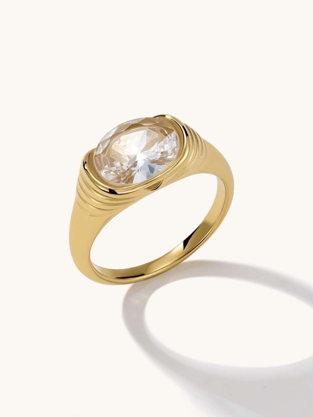 Timeless Ring Gold - Dorose | Wasserfester Schmuck, 18K vergoldet