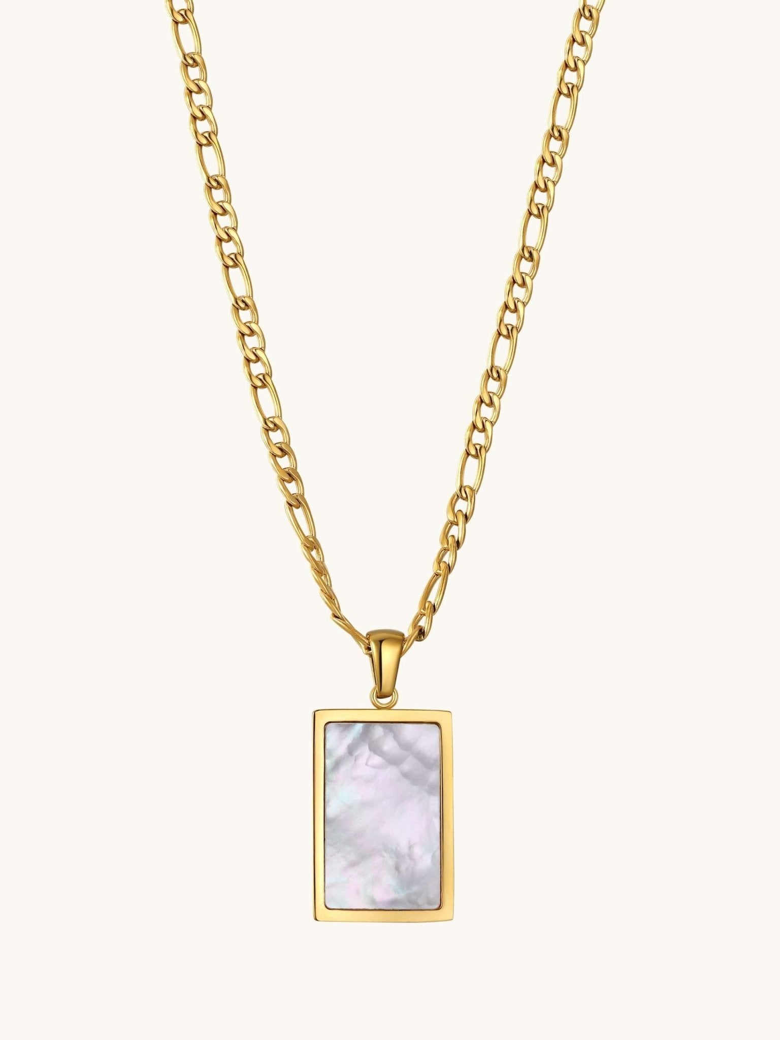 Traumhafter Spiegelreflexion - Halskette Gold - Dorose | Wasserfester Schmuck, 18K vergoldet