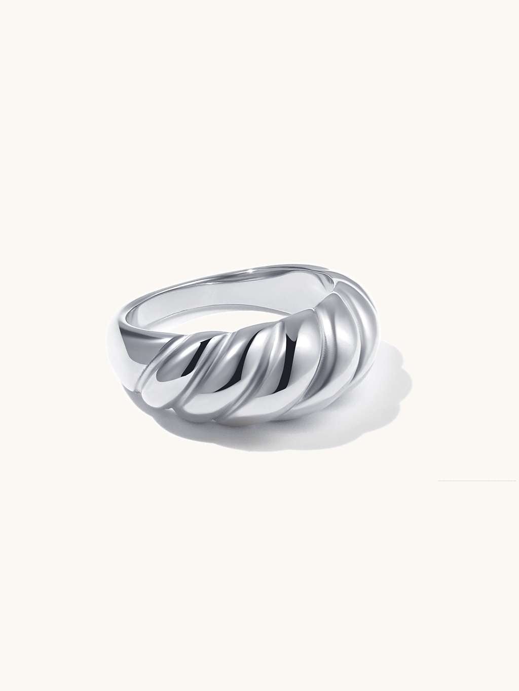 Twista Dome Ring Gold - Dorose | Wasserfester Schmuck, 18K vergoldet