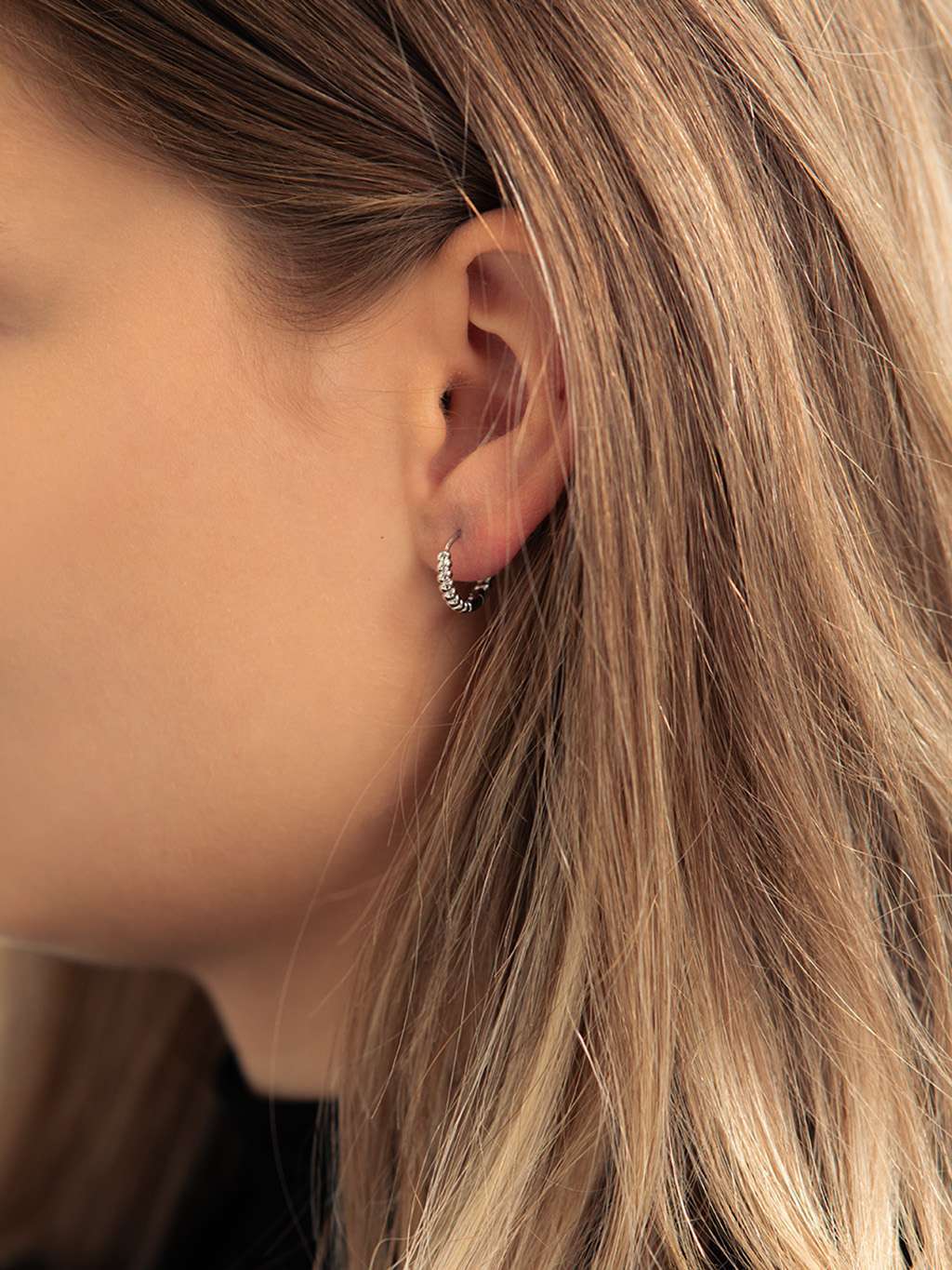 Twisted Creole Ohrringe Gold & Silber 11mm - Dorose | Wasserfester Schmuck, 18K vergoldet