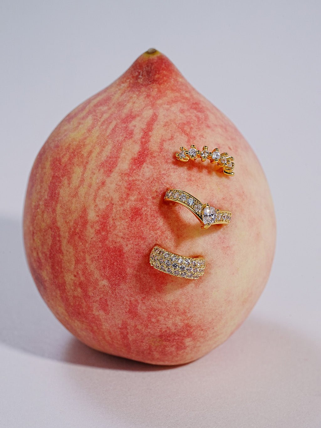 V - Shaped Earcuff Gold - Dorose | Wasserresistent, kein Verfärben