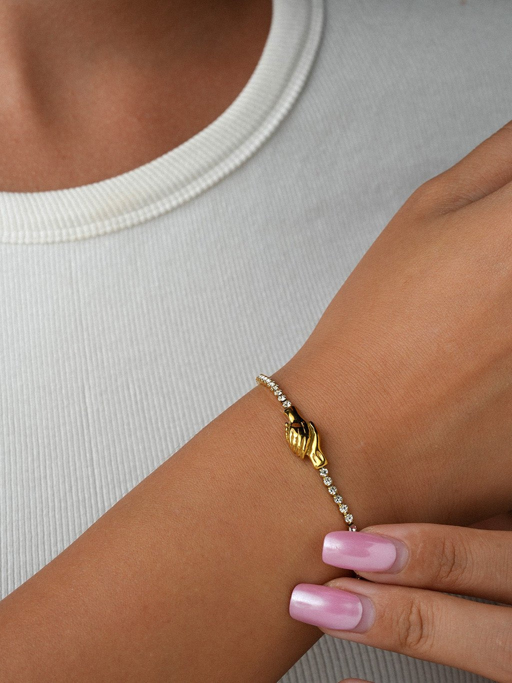 Verbundenheit Armband Gold - Dorose | Wasserresistent, kein Verfärben