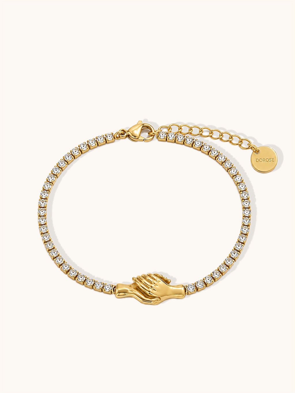 Verbundenheit Armband Gold - Dorose | Wasserresistent, kein Verfärben