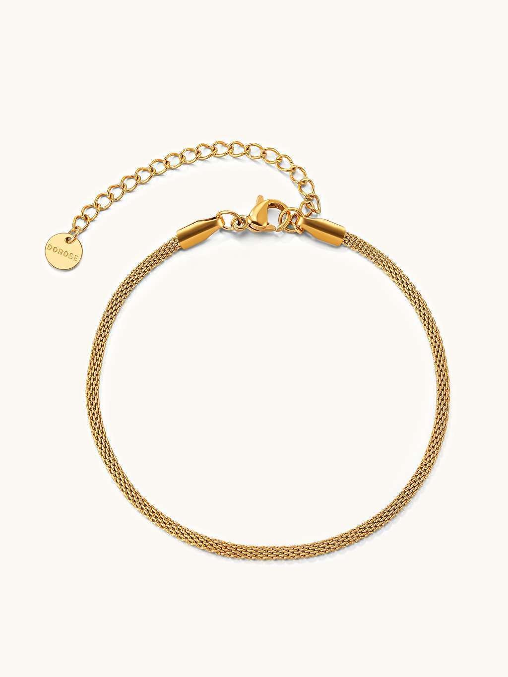 Vintage Old Armband Gold - Dorose | Wasserfester Schmuck, 18K vergoldet