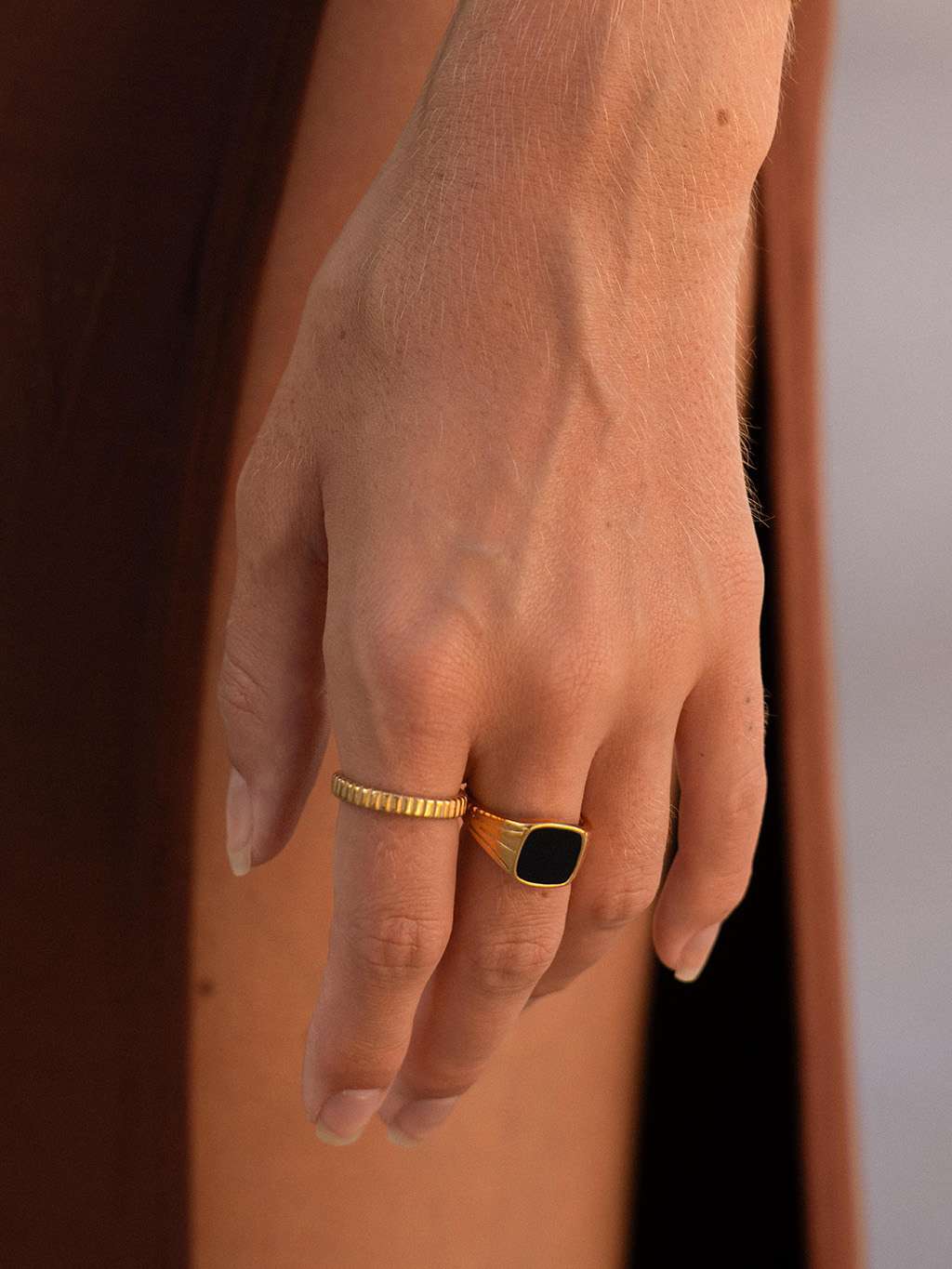 Vintage Statement Ring Gold - Dorose | Wasserresistent, kein Verfärben