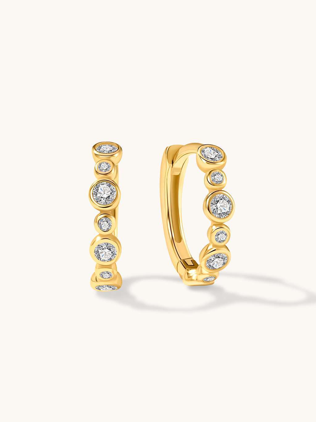 Vivid Ohrringe Gold - Dorose | Wasserfester Schmuck, 18K vergoldet