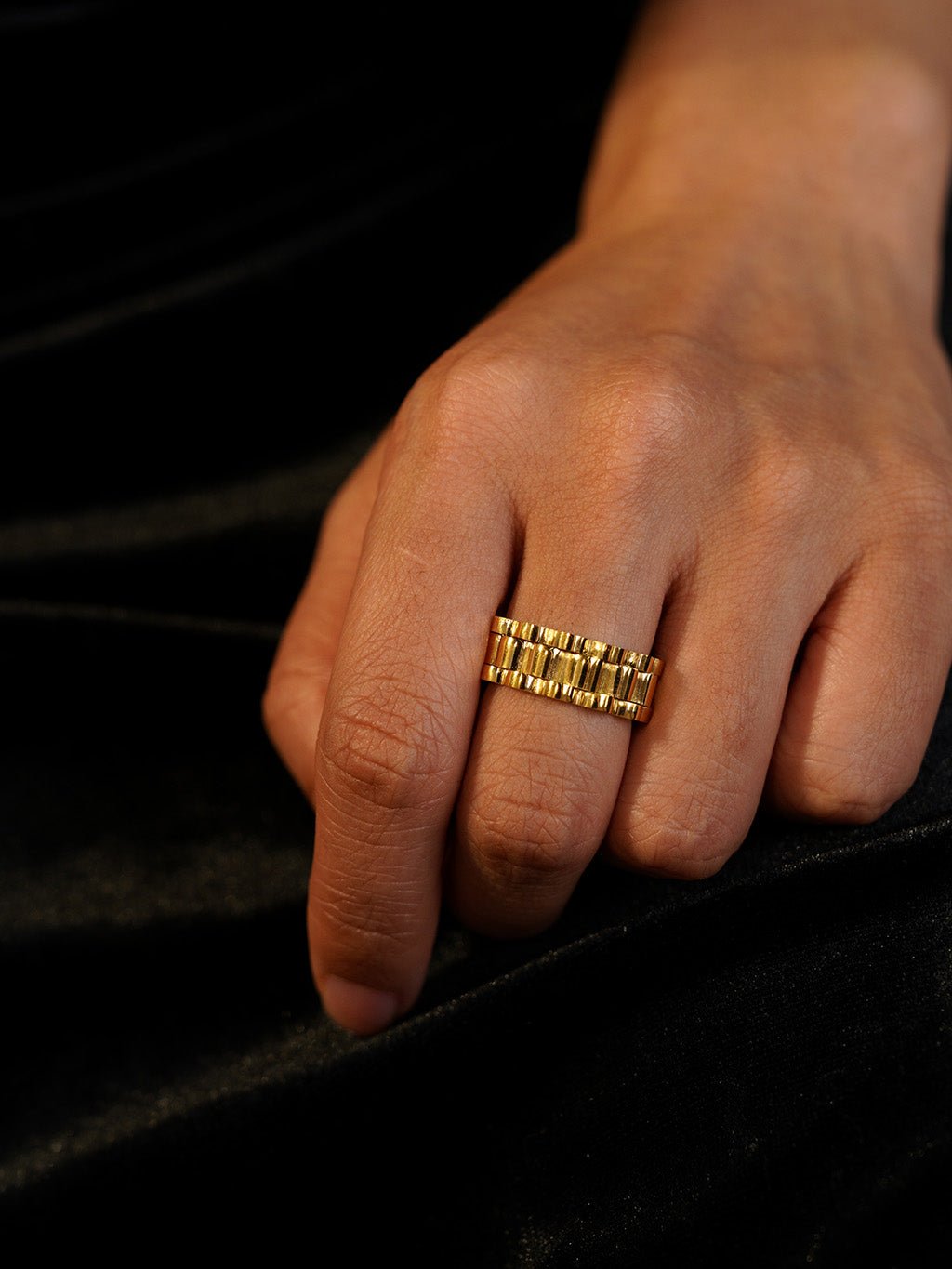 Watch Strap Ring Gold - Dorose | Wasserresistent, kein Verfärben