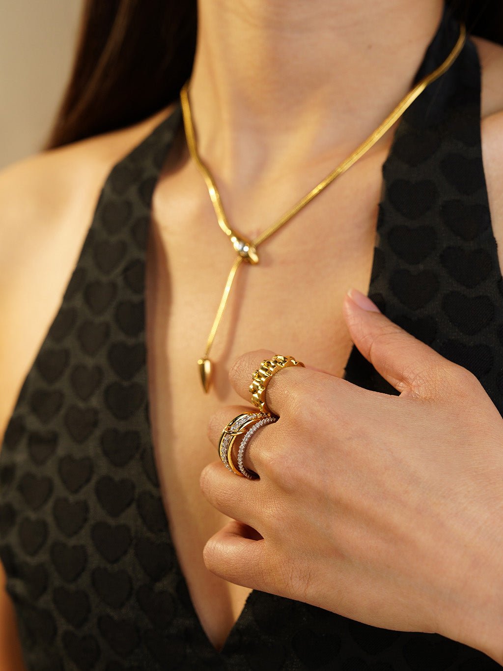 Watch Strap Ring Gold - Dorose | Wasserresistent, kein Verfärben