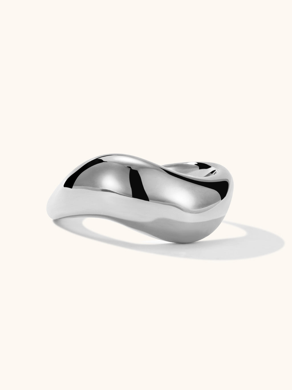 Wavy Bolded Large Ring Gold - Dorose | Wasserresistent, kein Verfärben