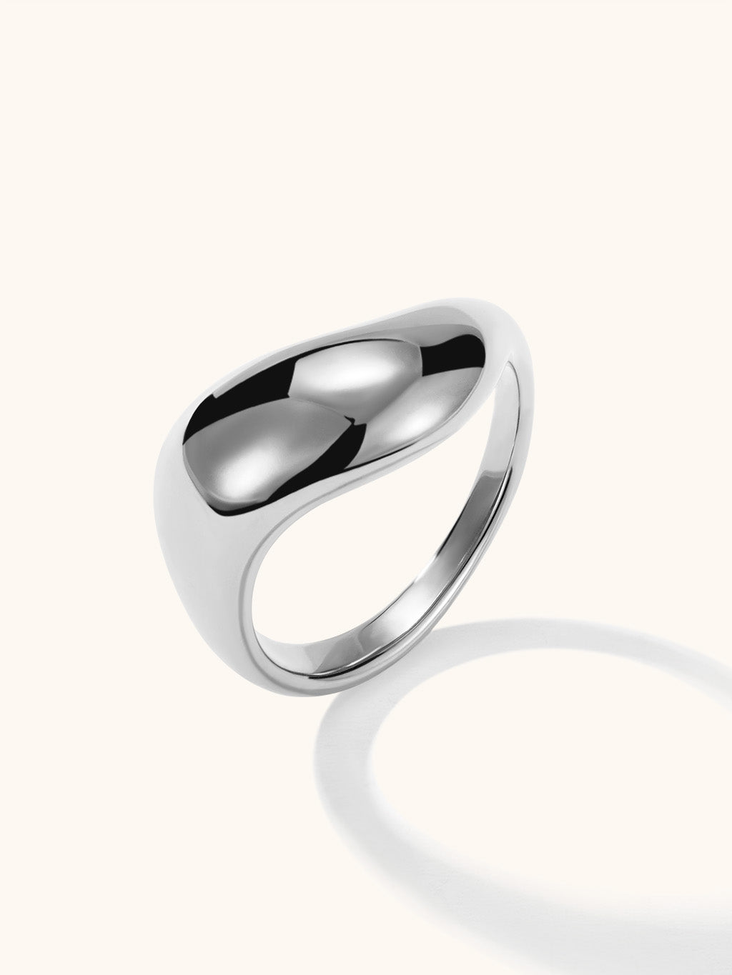 Wavy Bolded Large Ring Gold - Dorose | Wasserresistent, kein Verfärben