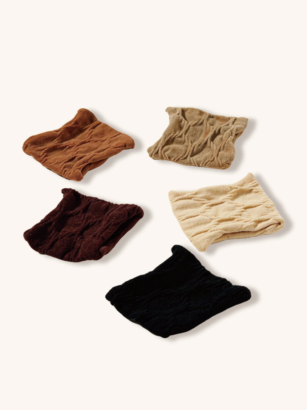 Wild Beauty Scrunchie 5pcs - Dorose | Wasserresistent, kein Verfärben