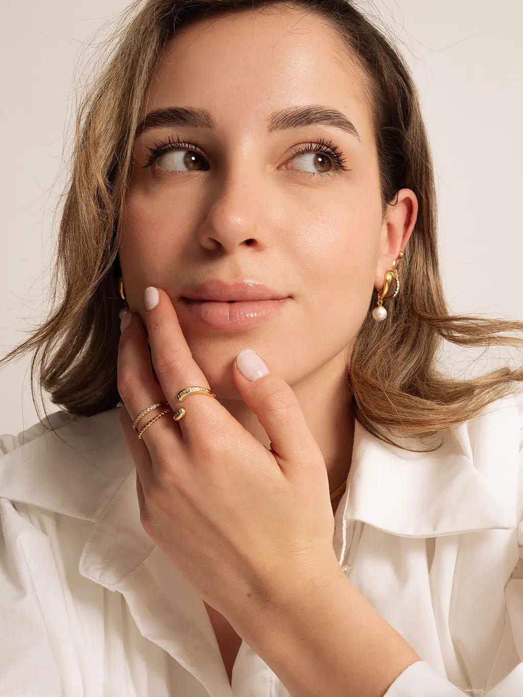 Wrap Ring Gold 52mm - Dorose | Wasserfester Schmuck, 18K vergoldet