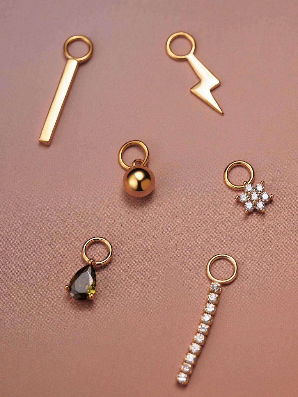 Charms & Anhänger - Dorose | Wasserfester Schmuck, 18K vergoldet