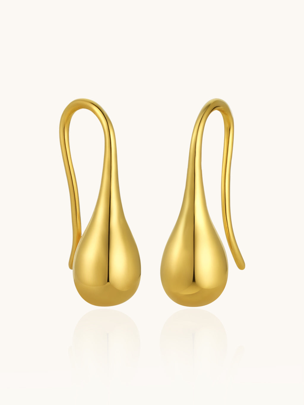 Tear Drop Ohrringe Gold - Dorose | Wasserresistent, kein Verfärben
