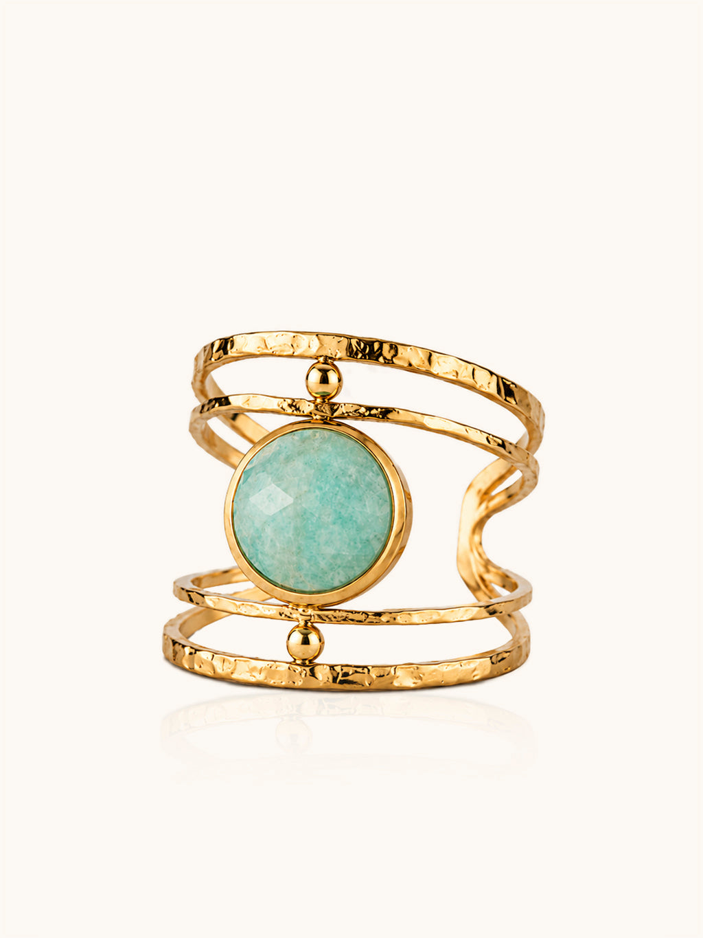 Ocean Crown Ring Gold
