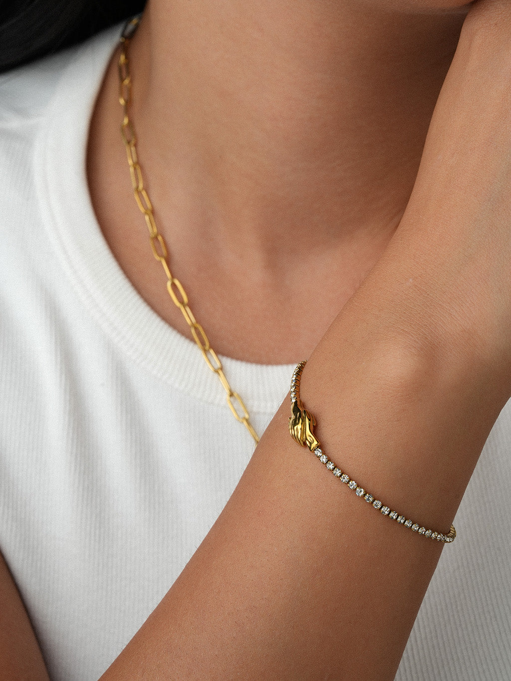 Verbundenheit Armband Gold