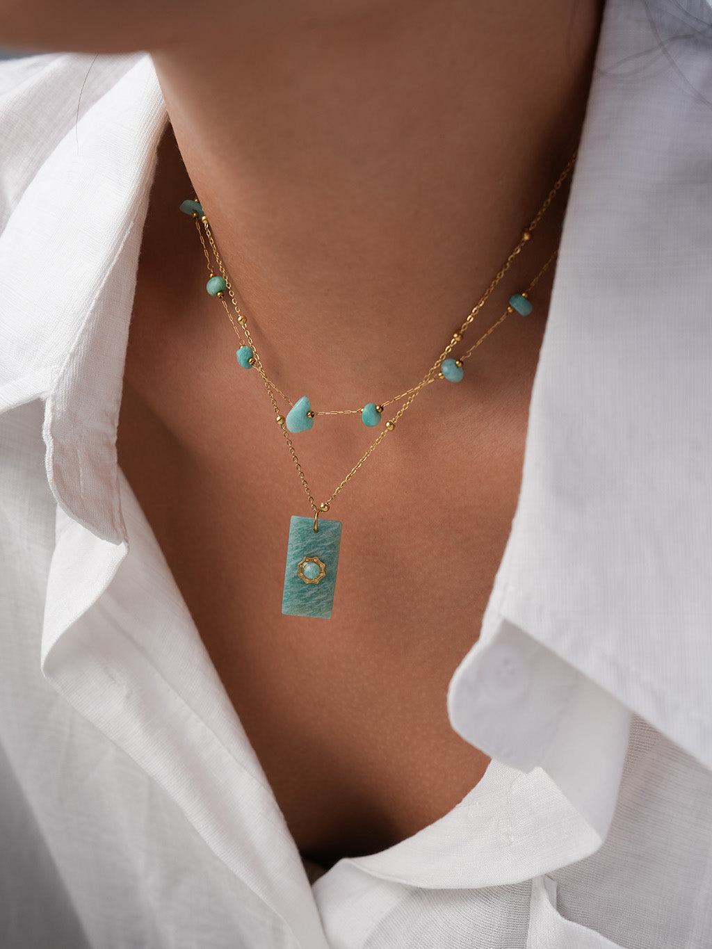 Ocean Treasure Halskette Gold
