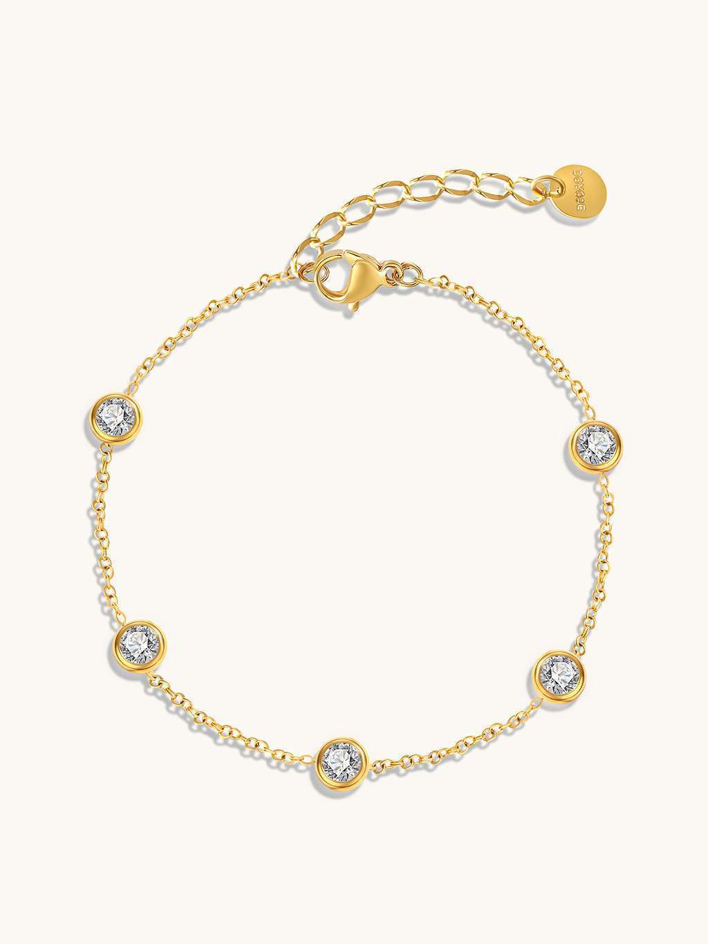 Armband Orient Zirkonia Gold & Silber - Dorose | Wasserfester Schmuck, 18K vergoldet