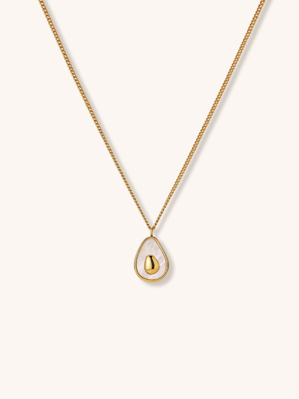 Avocado Kette Gold - Dorose | Wasserresistent, kein Verfärben