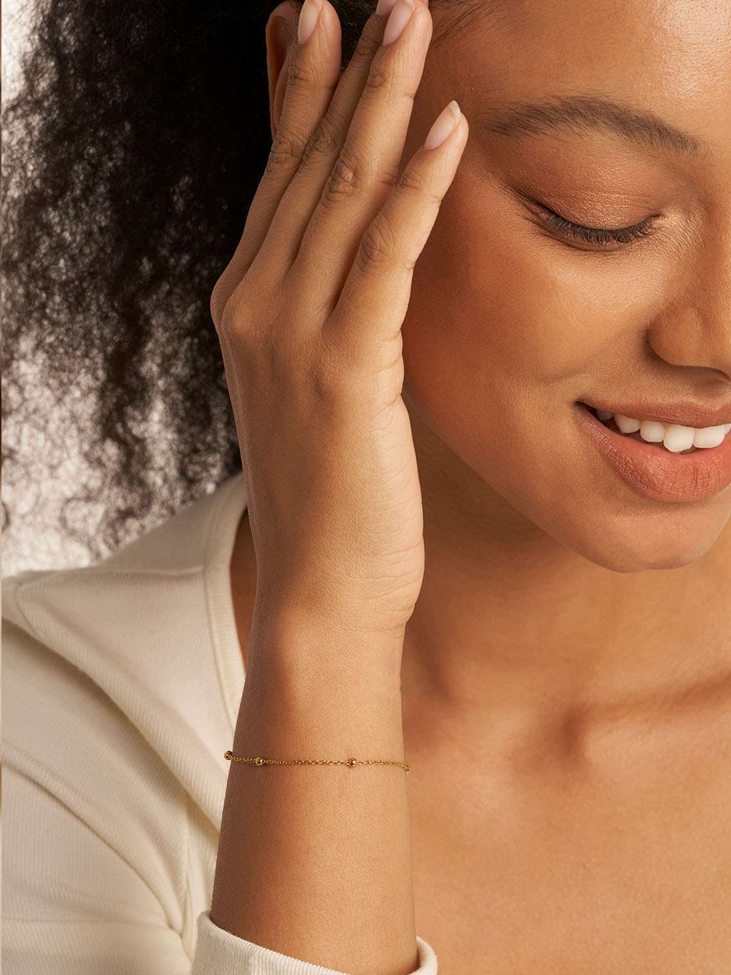 Ball Armband Gold - Dorose | Wasserfester Schmuck, 18K vergoldet