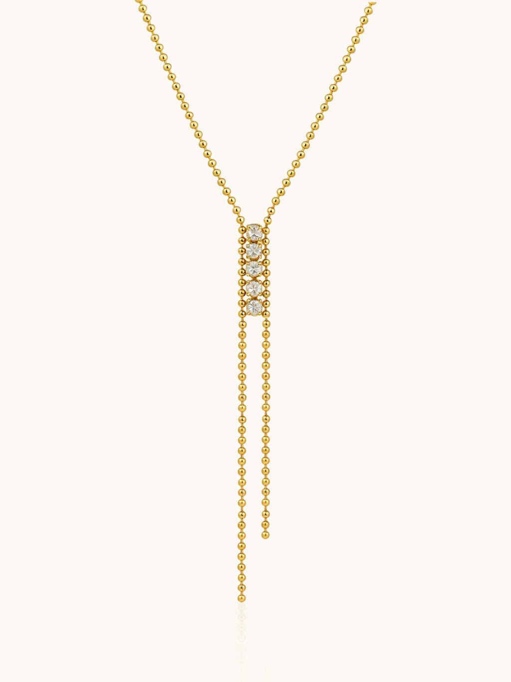 Ball Chain Halskette Gold - Dorose | Wasserresistent, kein Verfärben