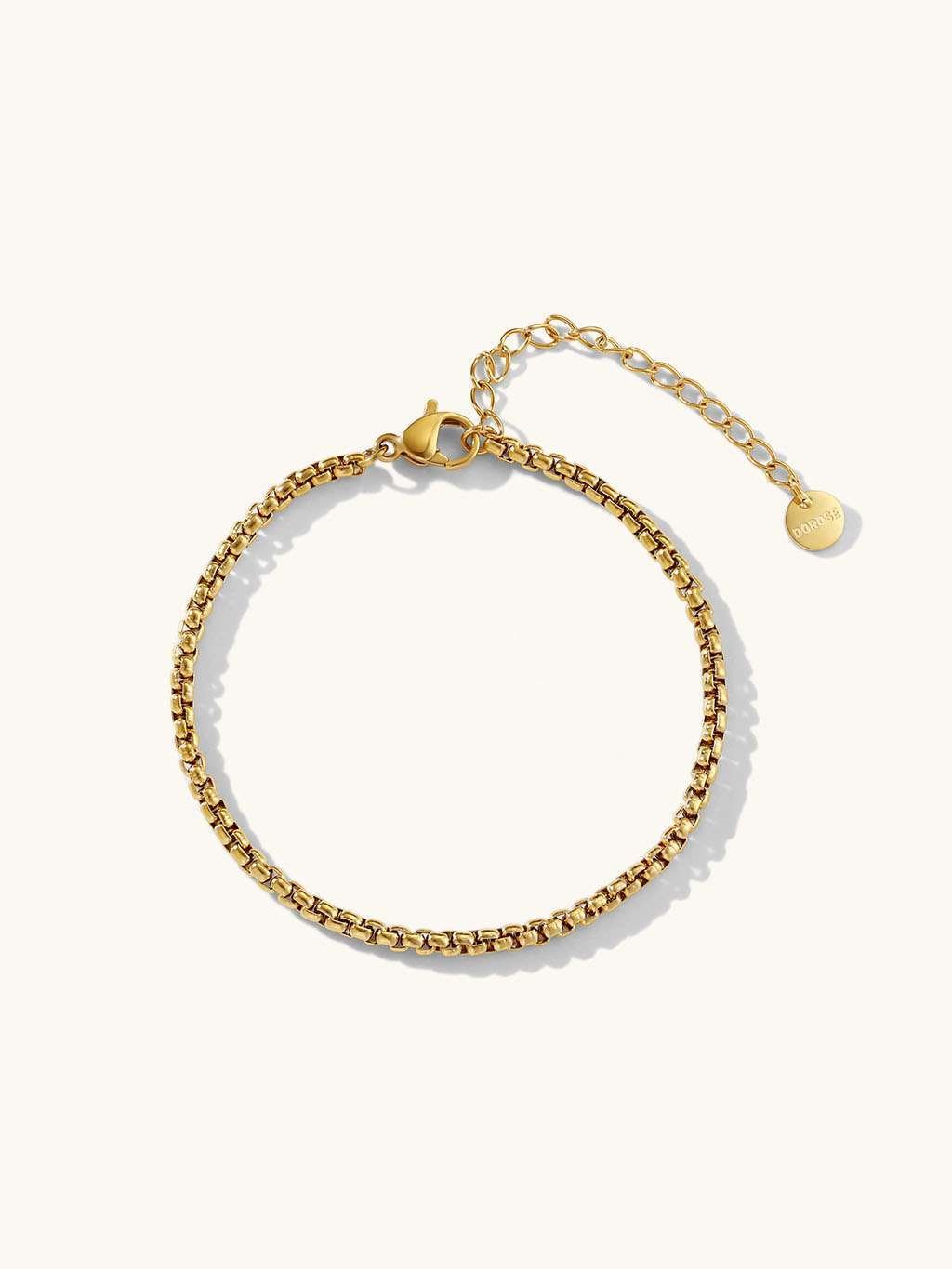 Belcher Armband Gold - Dorose | Wasserfester Schmuck, 18K vergoldet