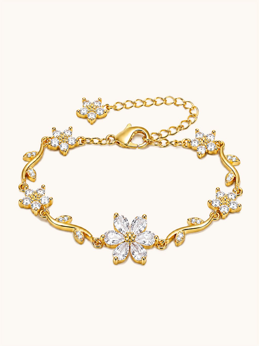 Blossom Garden Armband Gold - Dorose | Wasserresistent, kein Verfärben