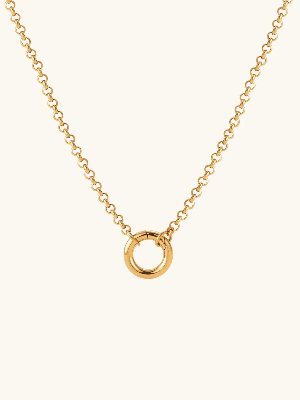 Circle Kette Gold - Dorose | Wasserfester Schmuck, 18K vergoldet