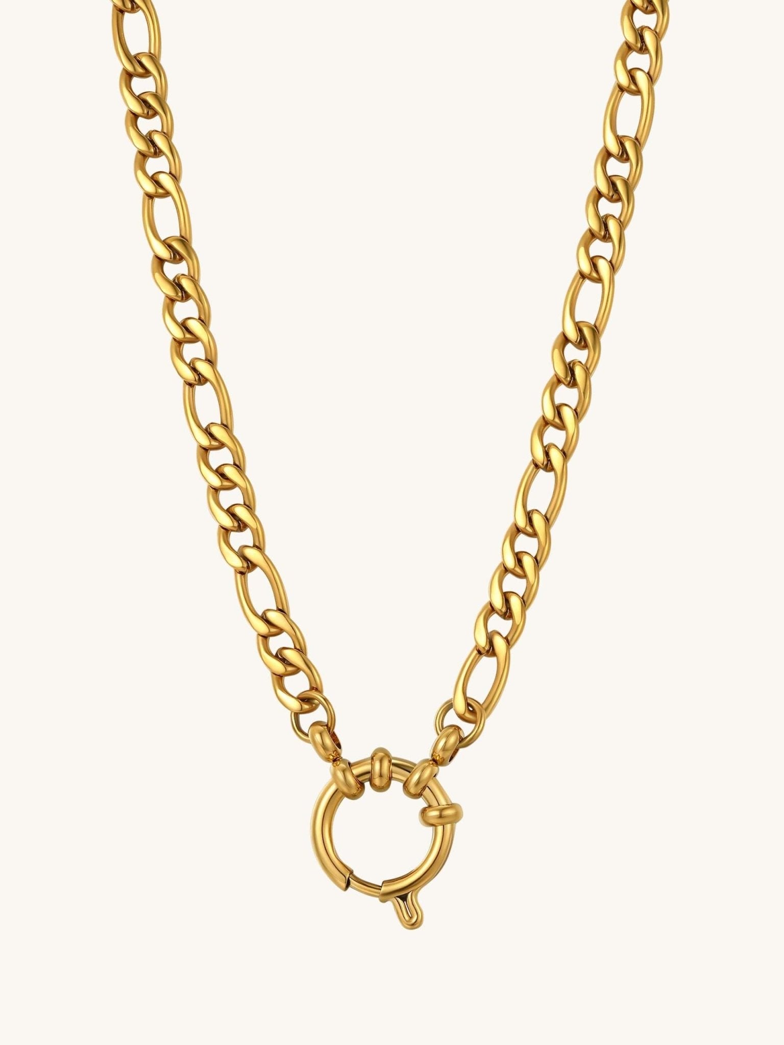 Classic Gourmet Halskette Gold - Dorose | Wasserfester Schmuck, 18K vergoldet