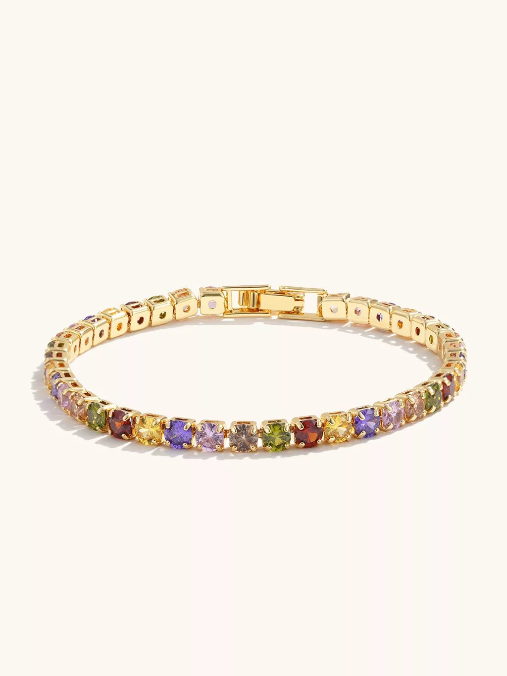 Colorful Armband Gold - Dorose | Wasserfester Schmuck, 18K vergoldet
