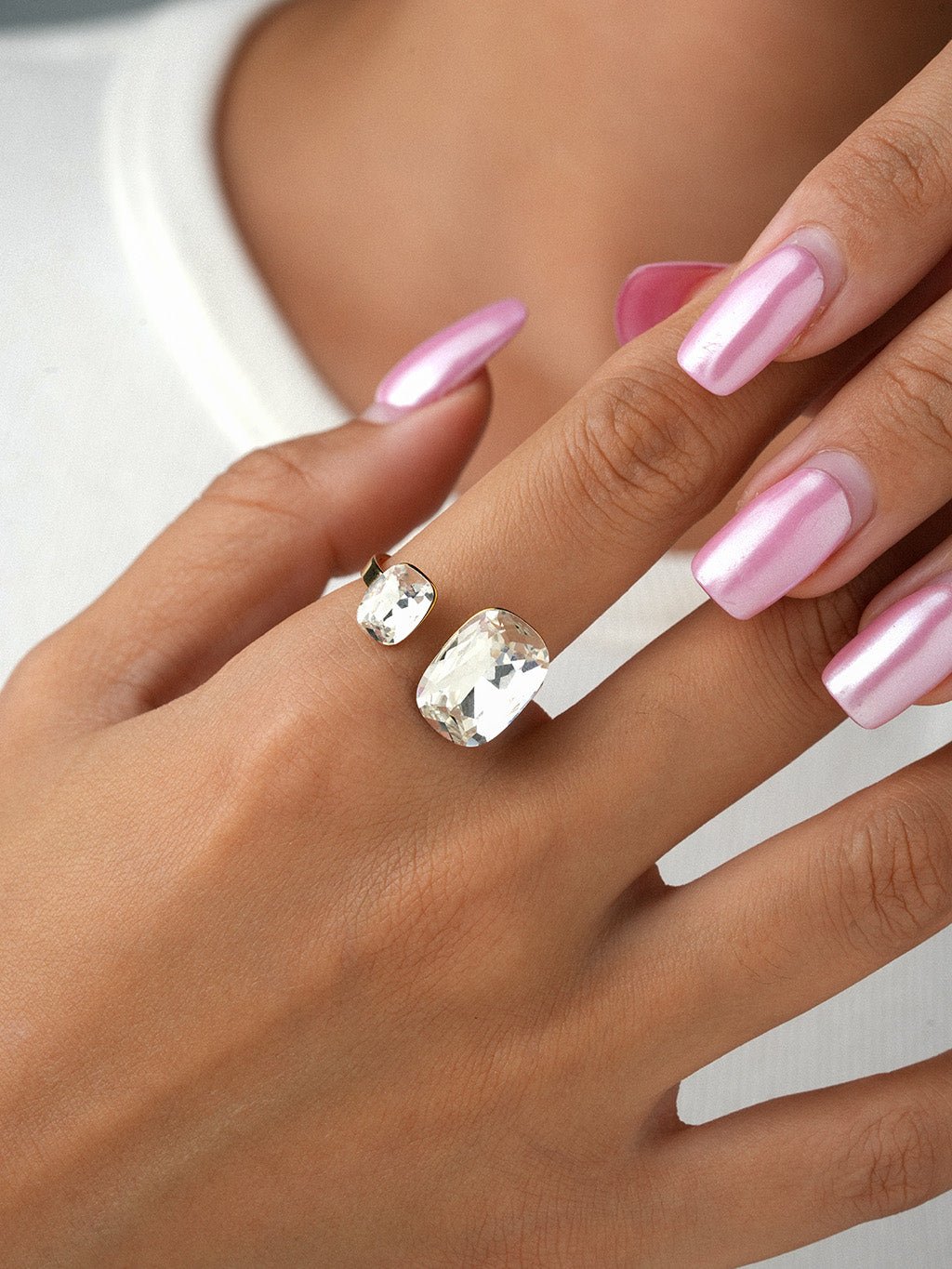 Cushion Ring Gold - Dorose | Wasserresistent, kein Verfärben