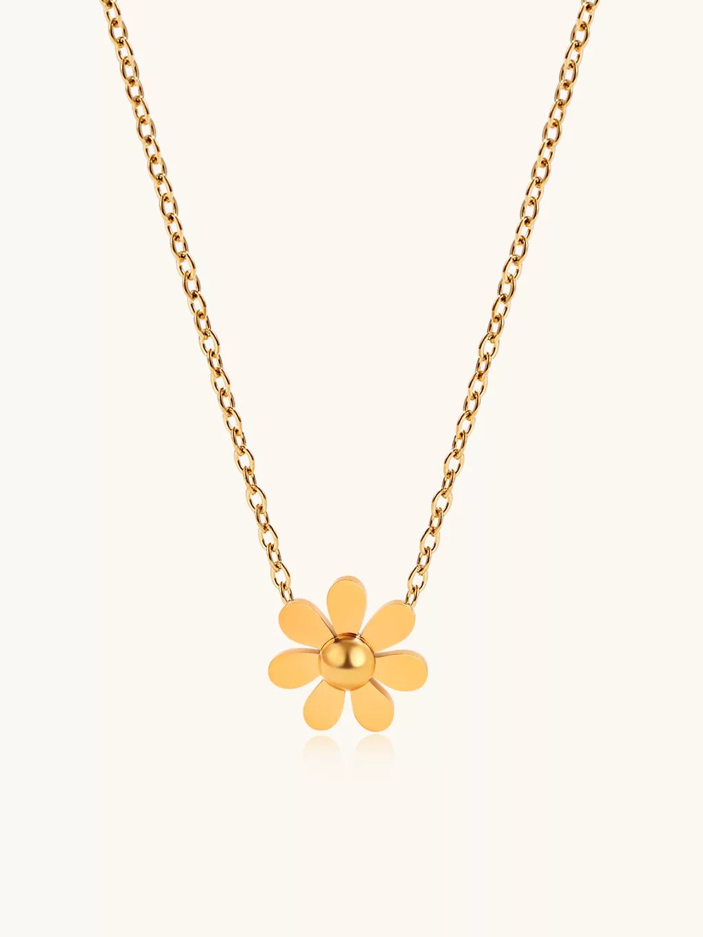 Daisy Kette Gold - Dorose | Wasserfester Schmuck, 18K vergoldet