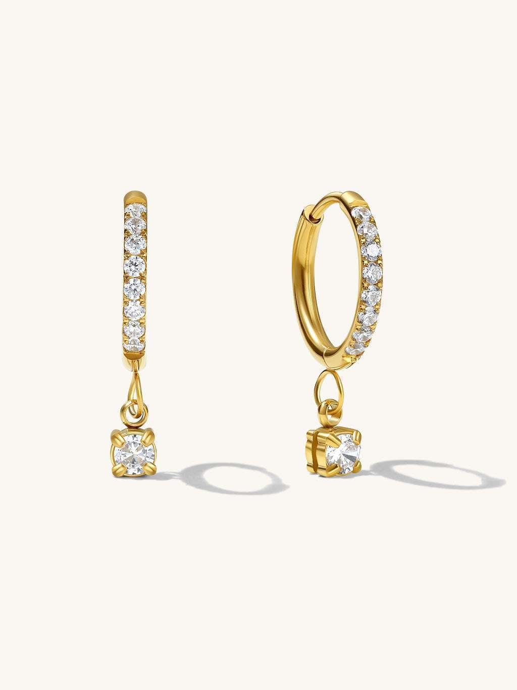 Dazzling Grace Ohrringe Gold - Dorose | Wasserfester Schmuck