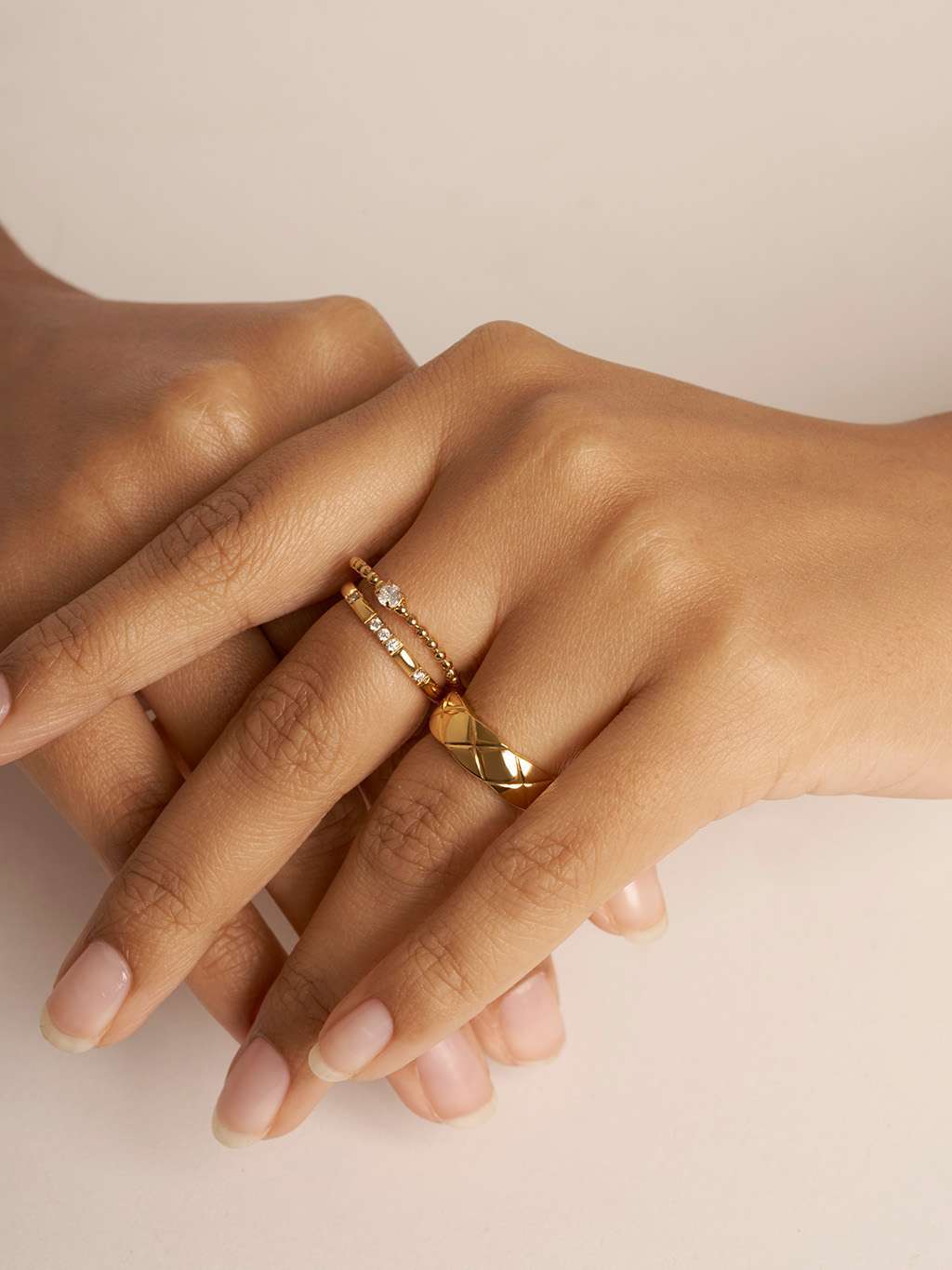 Delicate Glow Ring Gold - Dorose | Wasserfester Schmuck, 18K vergoldet