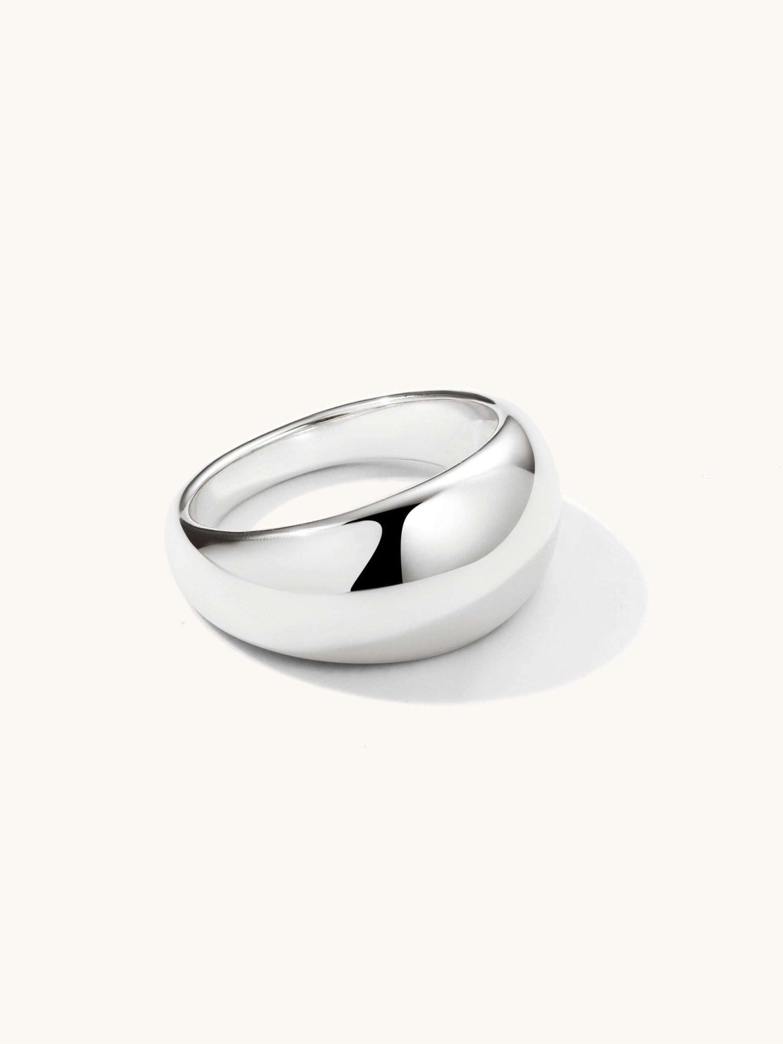 Dôme Ring Gold & Silber - Dorose | Wasserfester Schmuck, 18K vergoldet