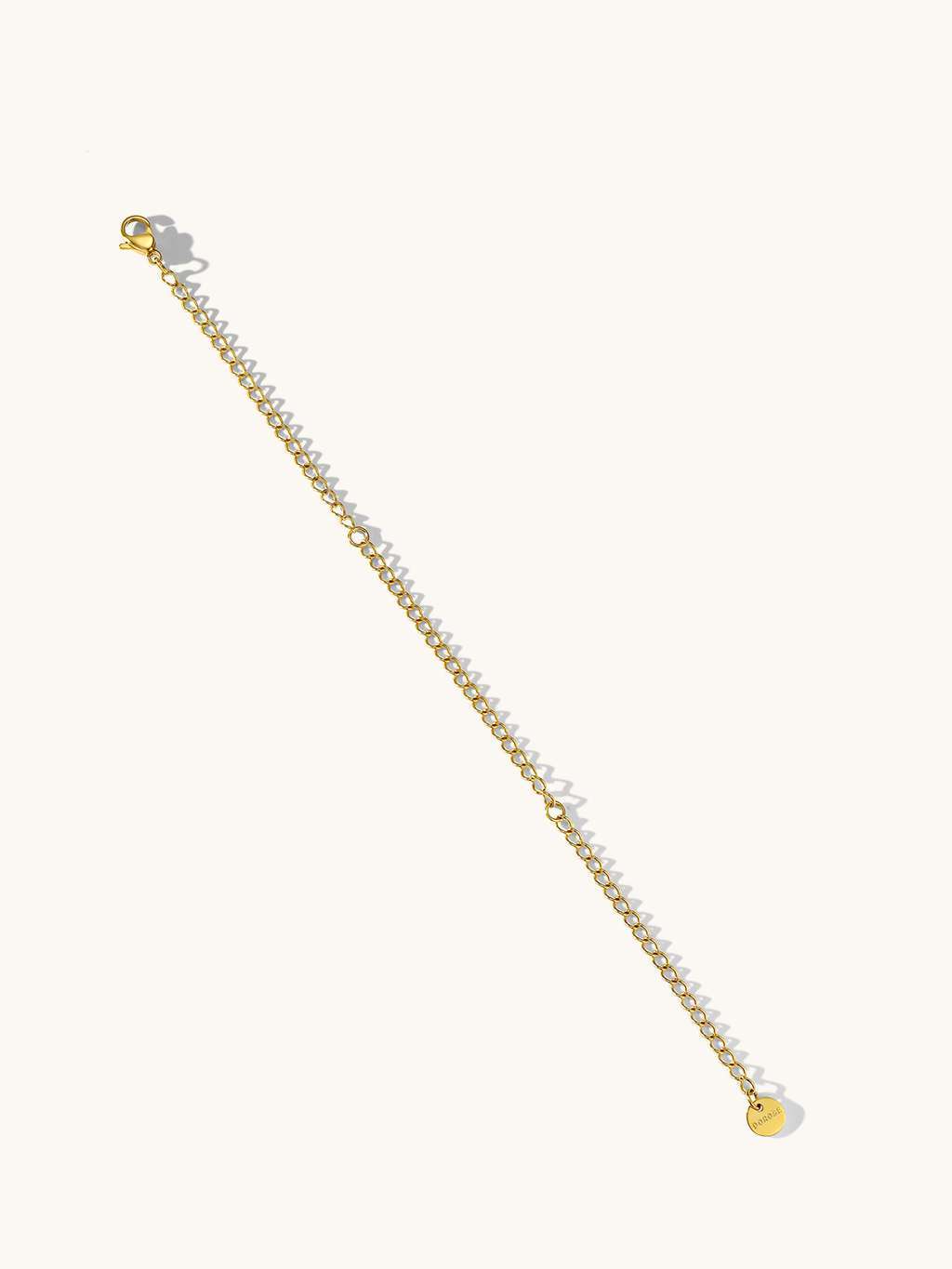 DOROSE Kettenverlängerung Gold 17cm - Dorose | Wasserfester Schmuck, 18K vergoldet