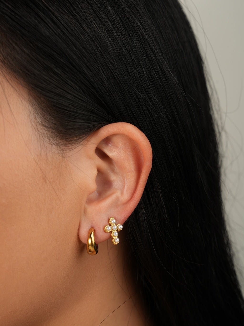 Dorose Ohrringe ER - GD1103 - Dorose | Wasserresistent, kein Verfärben