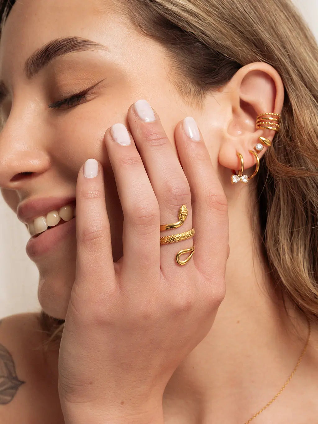 Blank Hoops Ohrringe Small 12mm Gold & Silber
