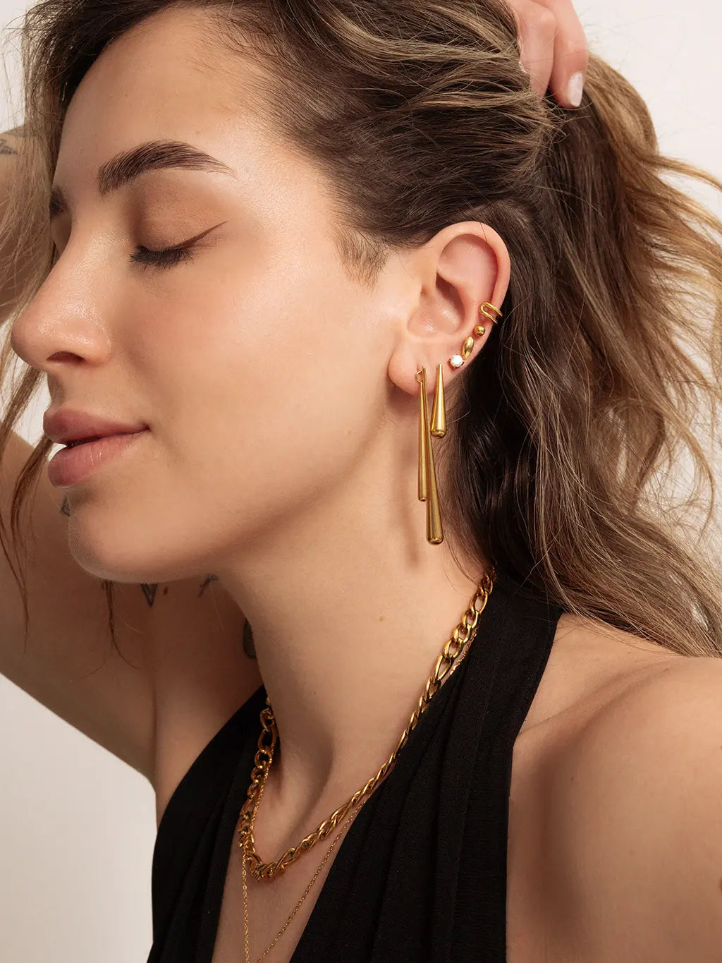 Duet Earcuff Gold