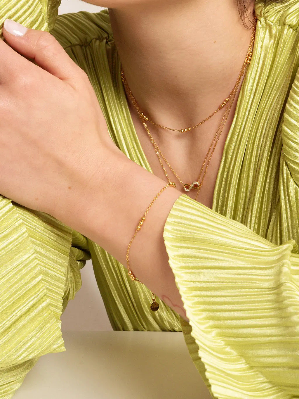 Hey Happiness Armband Gold