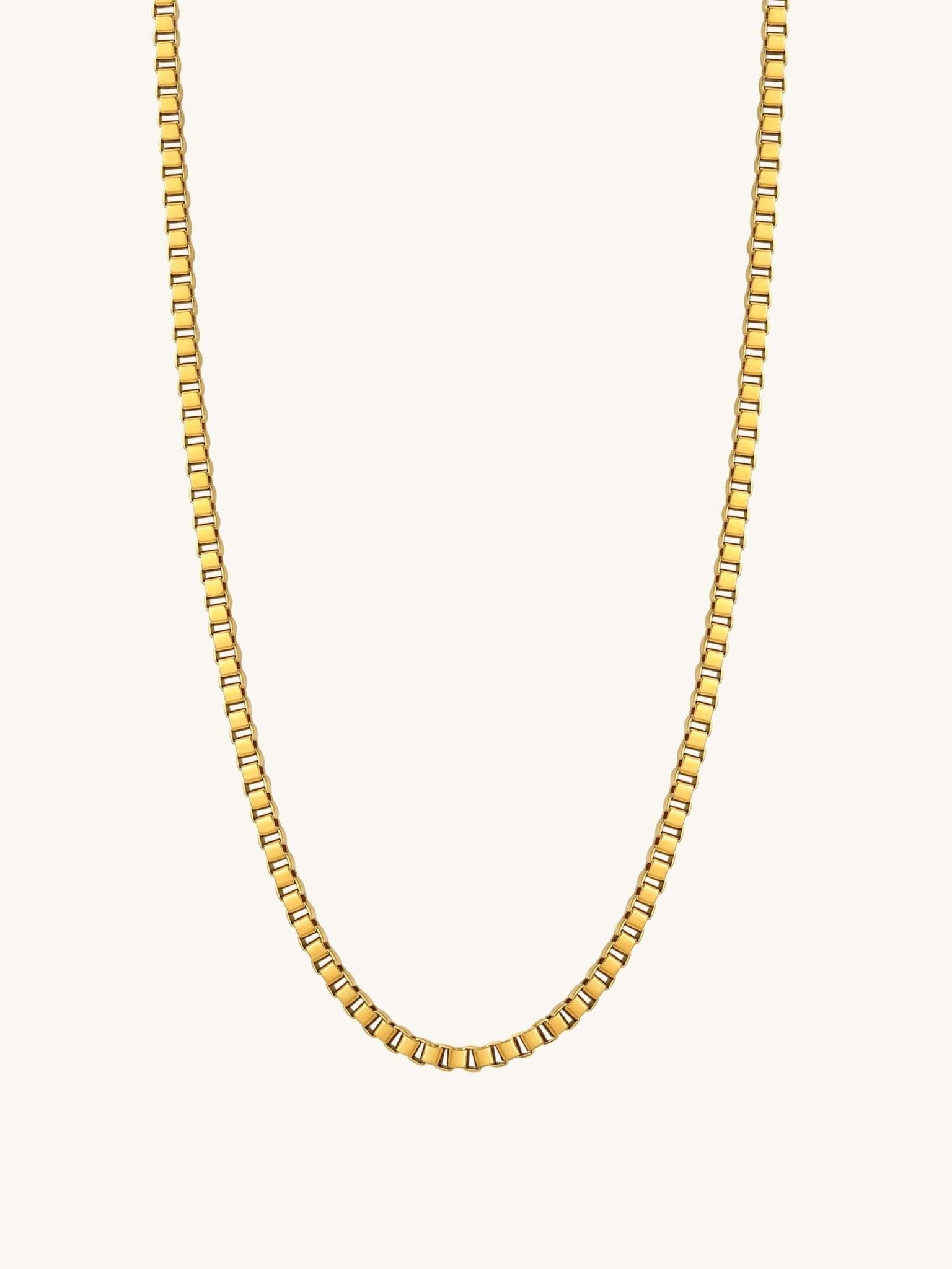Exquisite Fashion - Box - Kette - Dorose | Wasserfester Schmuck, 18K vergoldet