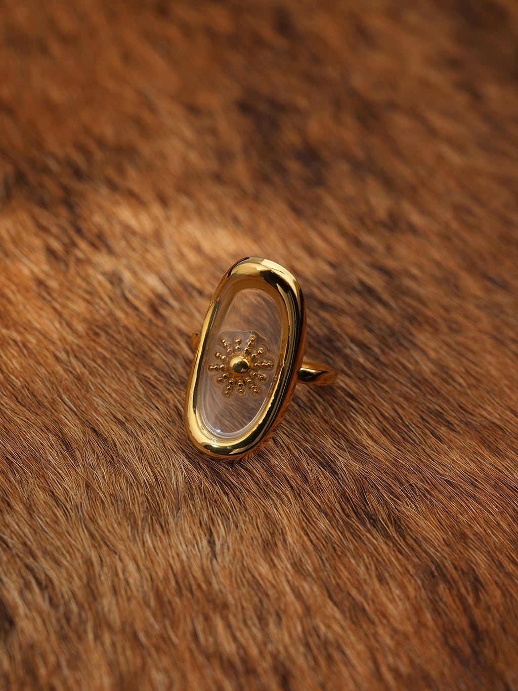 Floating Sun Ring Gold - Dorose | Wasserresistent, kein Verfärben