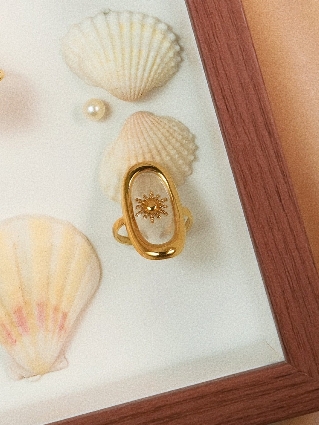 Floating Sun Ring Gold - Dorose | Wasserresistent, kein Verfärben