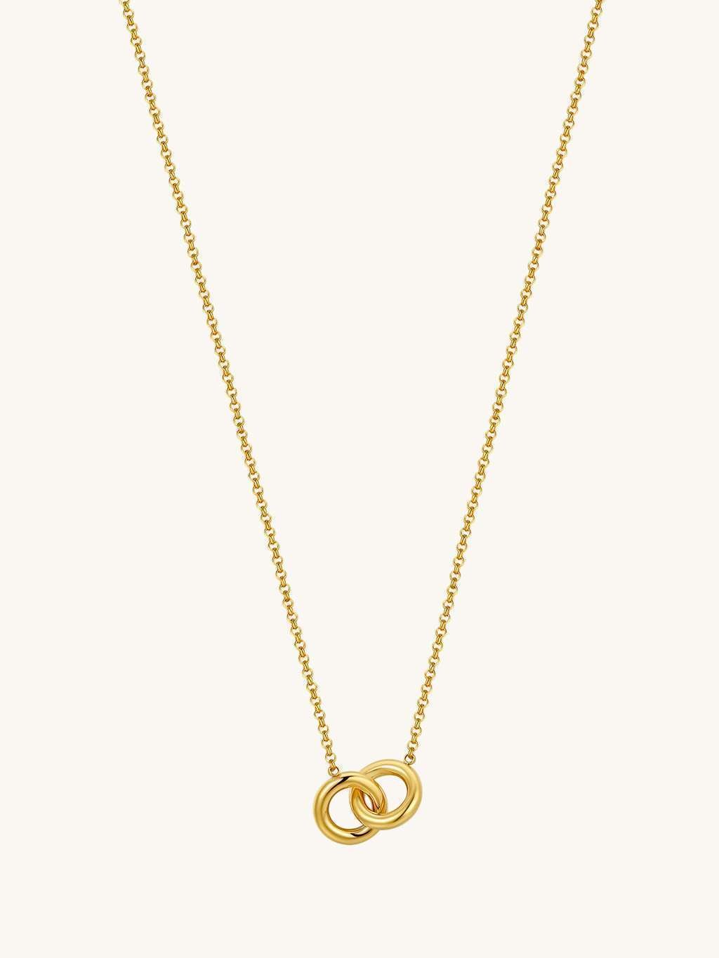 Forever connected Halskette Gold - Dorose | Wasserfester Schmuck, 18K vergoldet