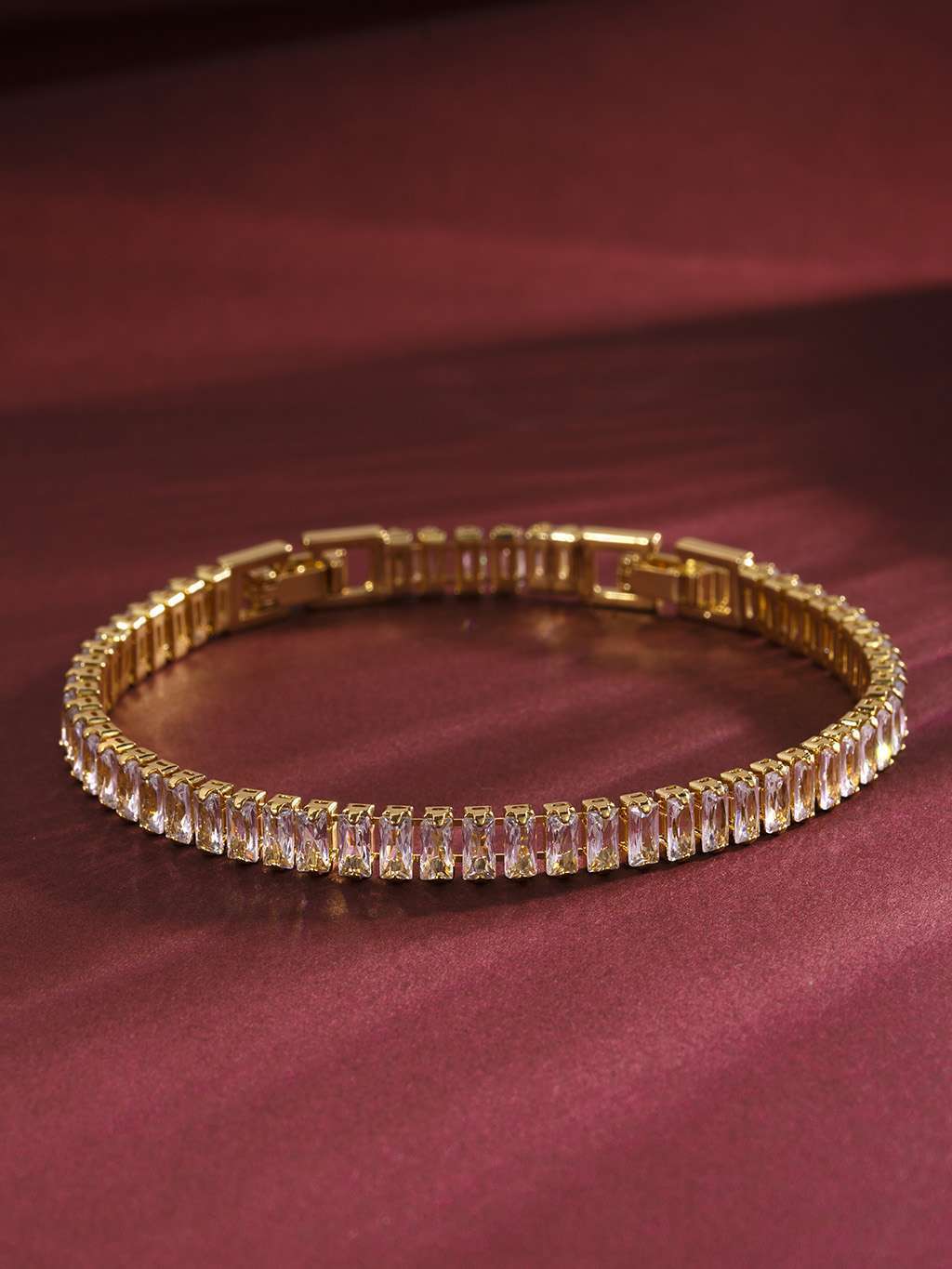 Full Shine Armband Gold - Dorose | Wasserfester Schmuck, 18K vergoldet