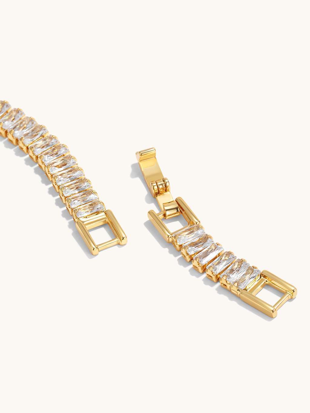 Full Shine Armband Gold - Dorose | Wasserfester Schmuck, 18K vergoldet