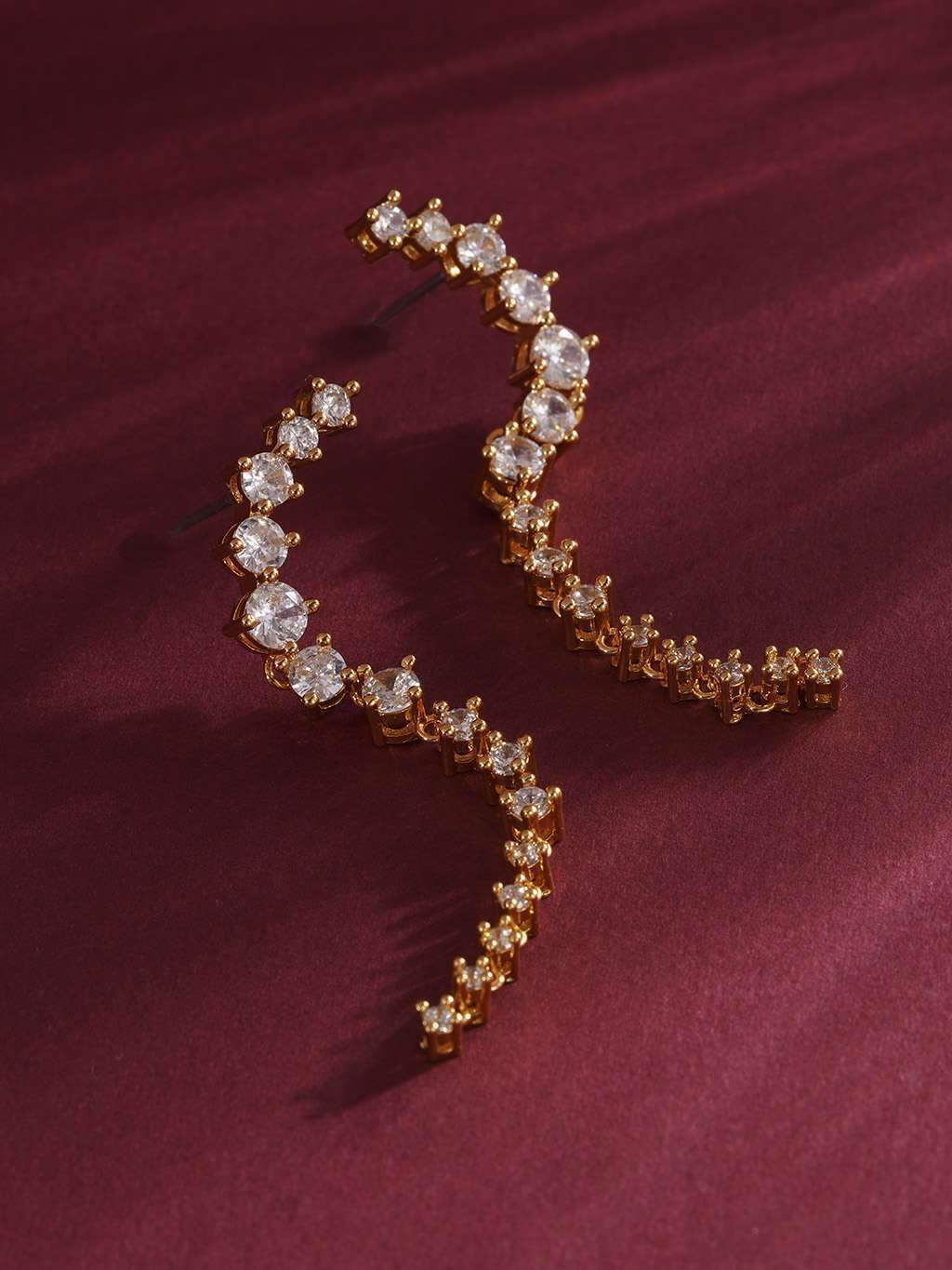 Full Shine Ohrringe Gold - Dorose | Wasserfester Schmuck, 18K vergoldet