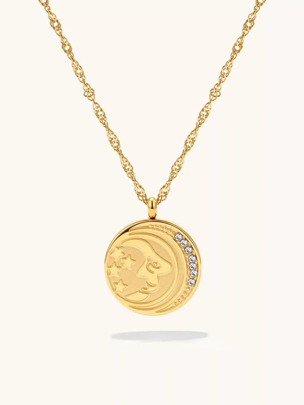 Good Night Halskette Gold - Dorose | Wasserfester Schmuck, 18K vergoldet