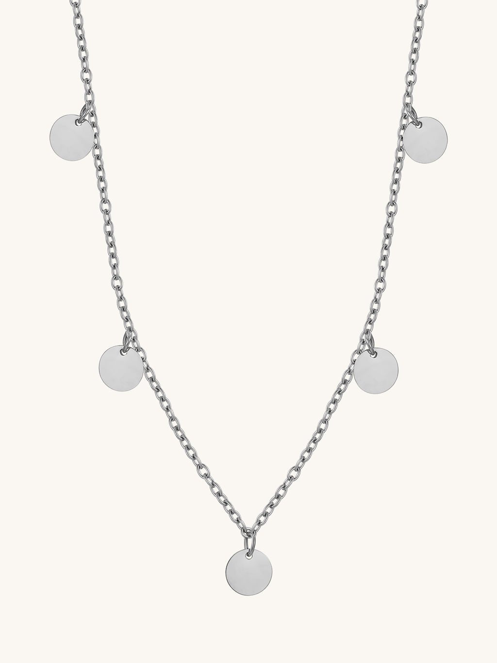 Halskette Little Plates Gold Silber - Dorose | Wasserresistent, kein Verfärben